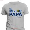 Fathers Day Pumas De La Unam The Best Dad Forever T Shirt Vintage Fashion Slightly Homme Soft Streetwear Casual