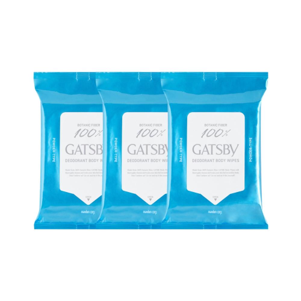Gatsby Powder Deodorant Body Paper Cool Citrus 10 Sheets 3 FREE