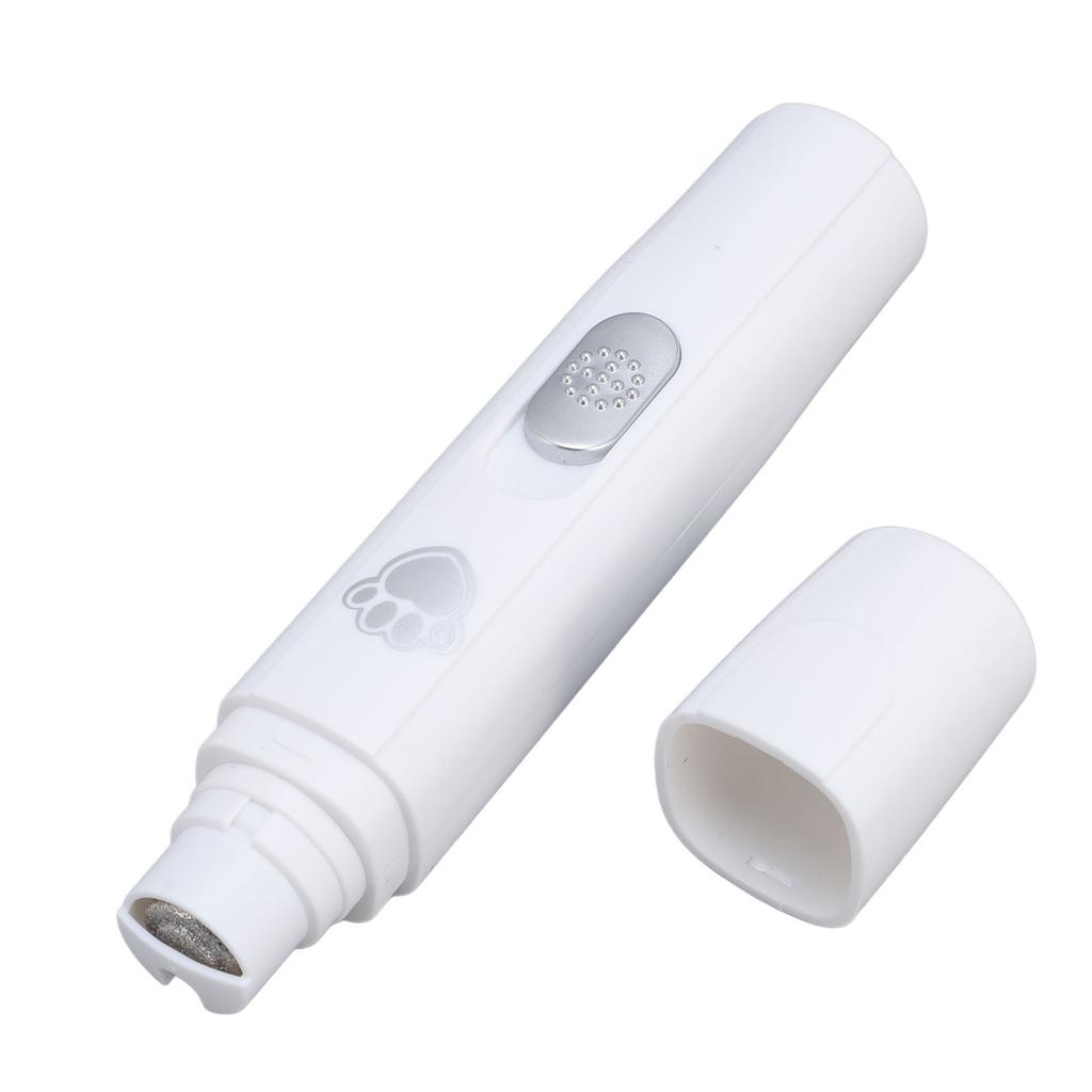 Dog Nail Trimmer 350mah Battery Rechargeable Quiet Multifunctional   Nail Grooming Tool for Cat Puppy