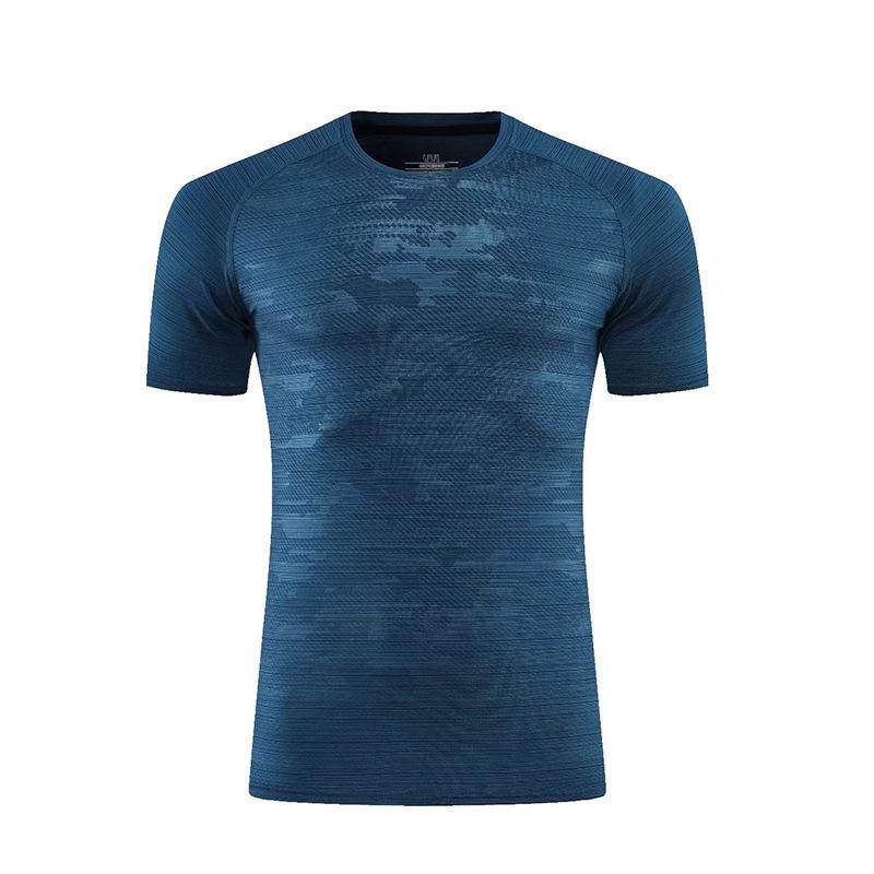 Men s Quick-Dry Short Sleeve Sports T-Shirt - Round Neck Fitness Running Top M