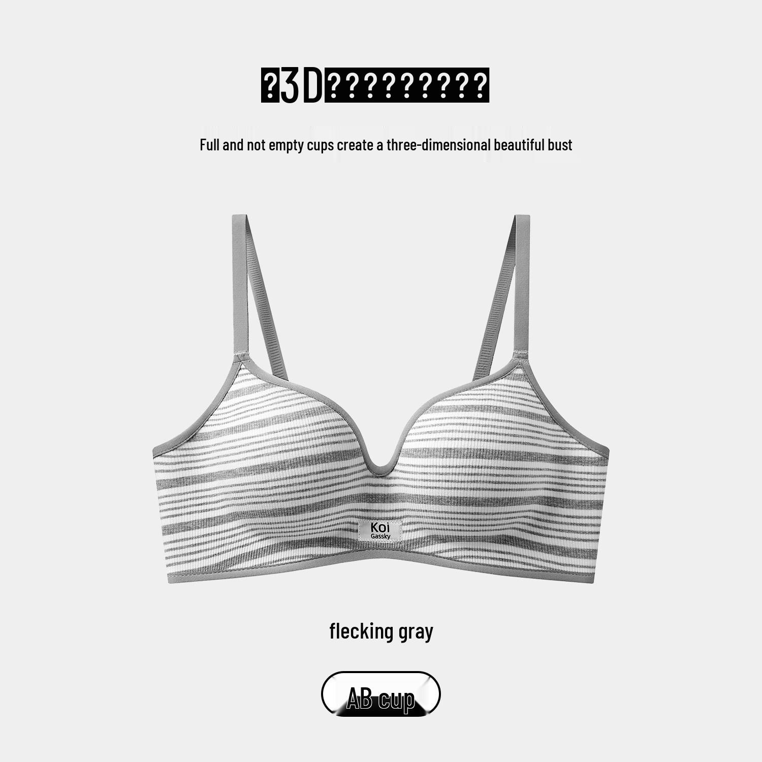 

Original Flat Chest Push-Up Bra: Enhances Small Busts, Reduces Side Breasts, Wire-Free, Anti-Sagging, Seamless & Sexy. 38/85AB