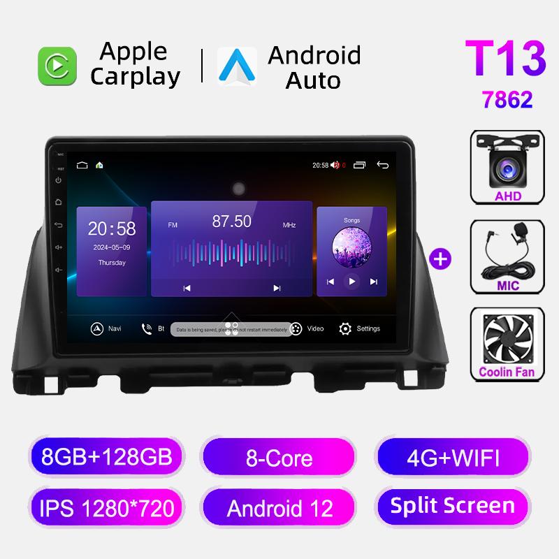 Android Auto Radio For KIA Optima 2016-2020 Wireless Carplay 4G WIFI Car Multimedia GPS Navigation Autoradio IPS Screen Stereo