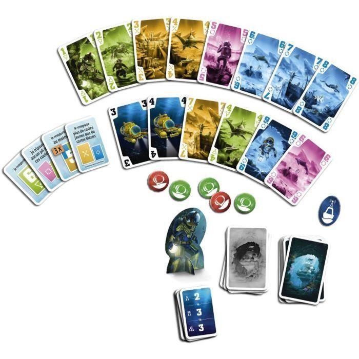 Jeu De Société - THE CREW : MISSION SOUS-MARINE - IELLO - 3 Joueurs Ou Plus - 20 Min