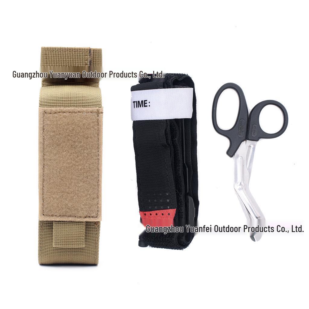 MOLLE Tactical Tourniquet Holder - Quick Deployment & Protection Pouch