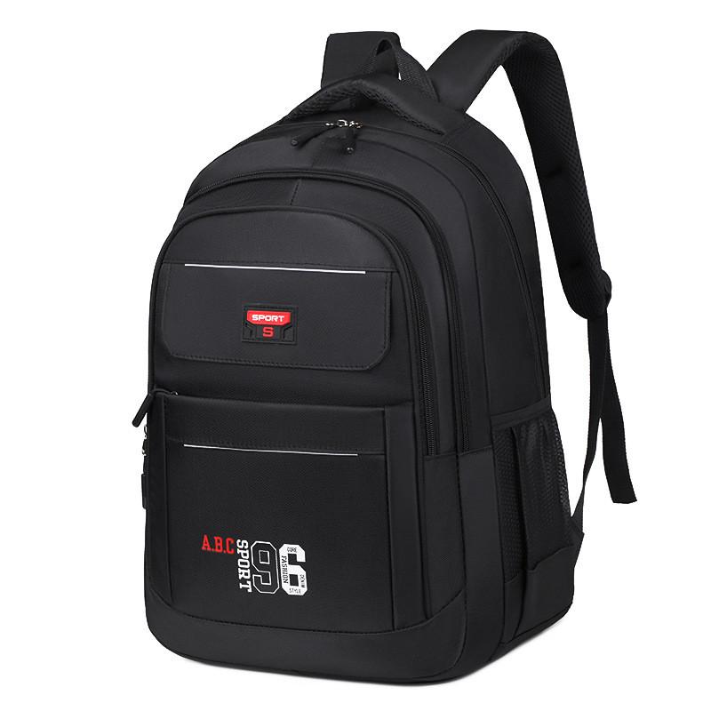 Backpack Unisex Oxford Big Capacity Laptop Design For Travel Commuters School