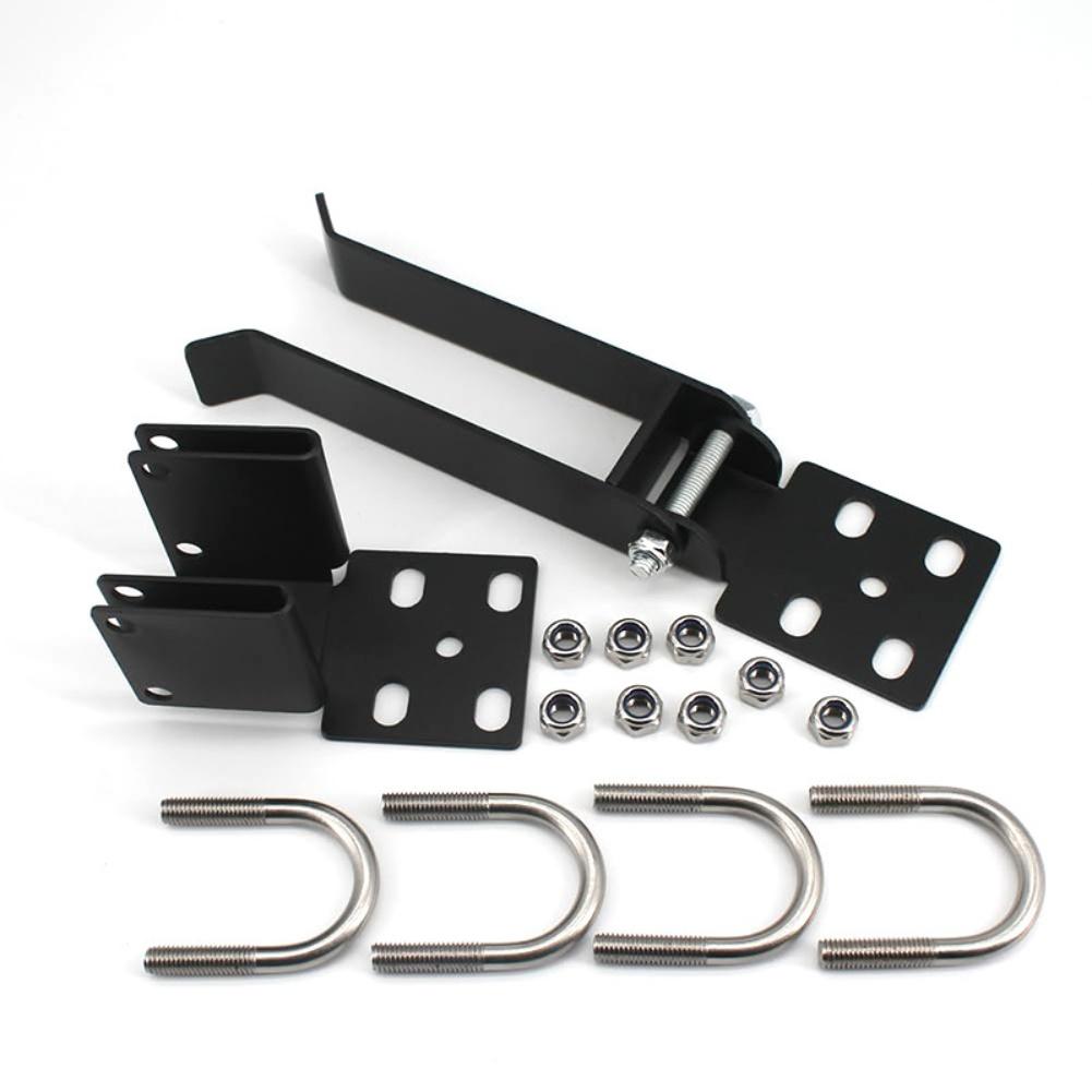 Secure Double Latch As Shown Chain Link Latch Industrial Grade Latch Built-in Padlock Hole For Pipe Door Frames