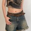 American Retro Belt Women'S Ethnic Style Belt With Jeans Belt Premium Brown