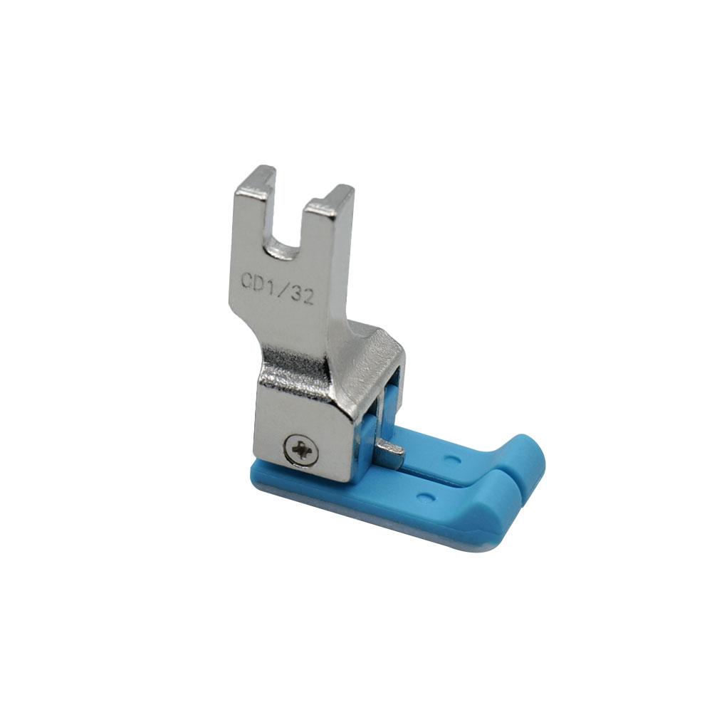 1PC Industrial Sewing Machine Plastic Double Compensating Presser Foot Industrial Lockstitch Standard Foot CD1/32'' 1/16''