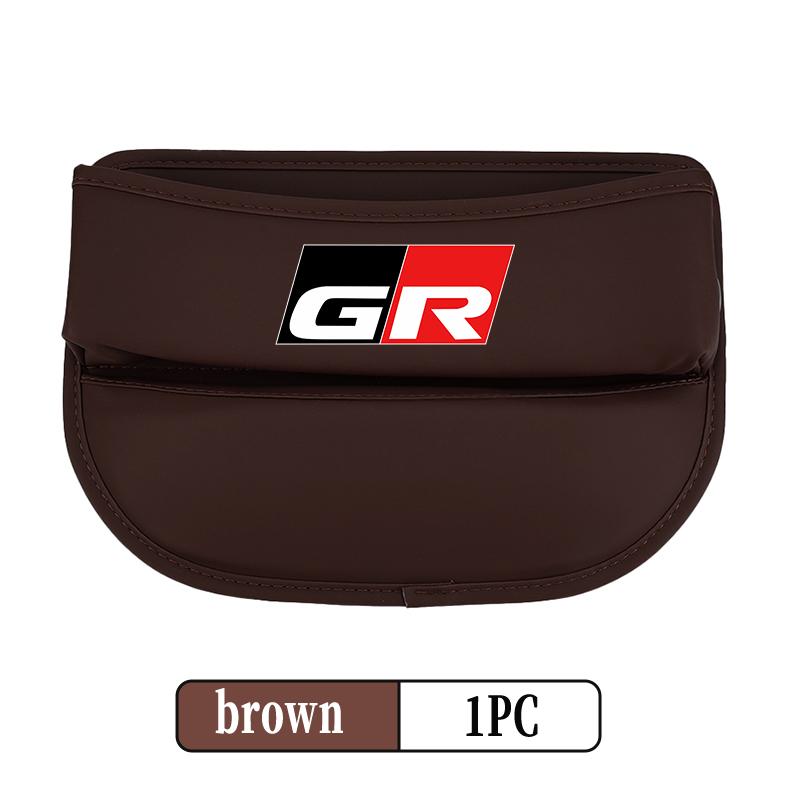 

NEW Car Seat Gap Storage Box Leather Storage Box Accessories For Toyota GR Sport Yaris Chr Auris Rav4 Prius Prado Avensis Verso