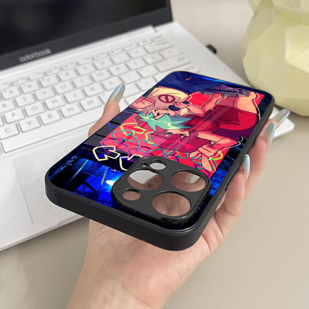 Friday Night Funkin Game Phone Case Glass For Samsung Galaxy S26 S25 S23 S24 S21 S22 S20 Ultra Fe Plus A16 Cover