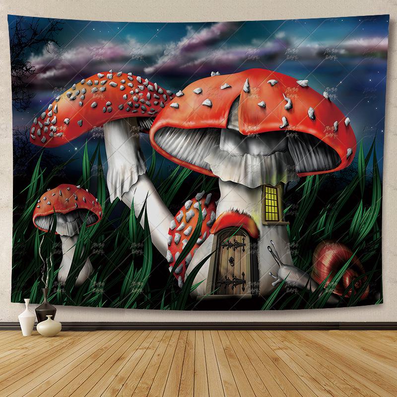 Creative Landscape Bedroom Dorm Tapestry - Wall Art Hanging Cloth