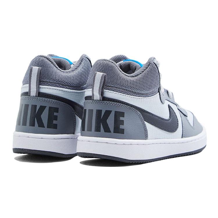 (GS) Nike Court Borough Mid 'Cool Grey Anthracite' Kids' 839977-009