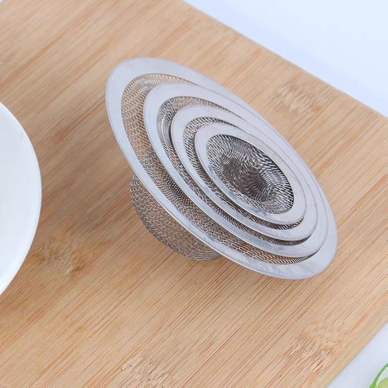 1Pc Edelstahl Küche Wasser Waschbecken Filter Bad Ablauf Filter Net Dusche Haar Fänger Stopper Küche Zubehör