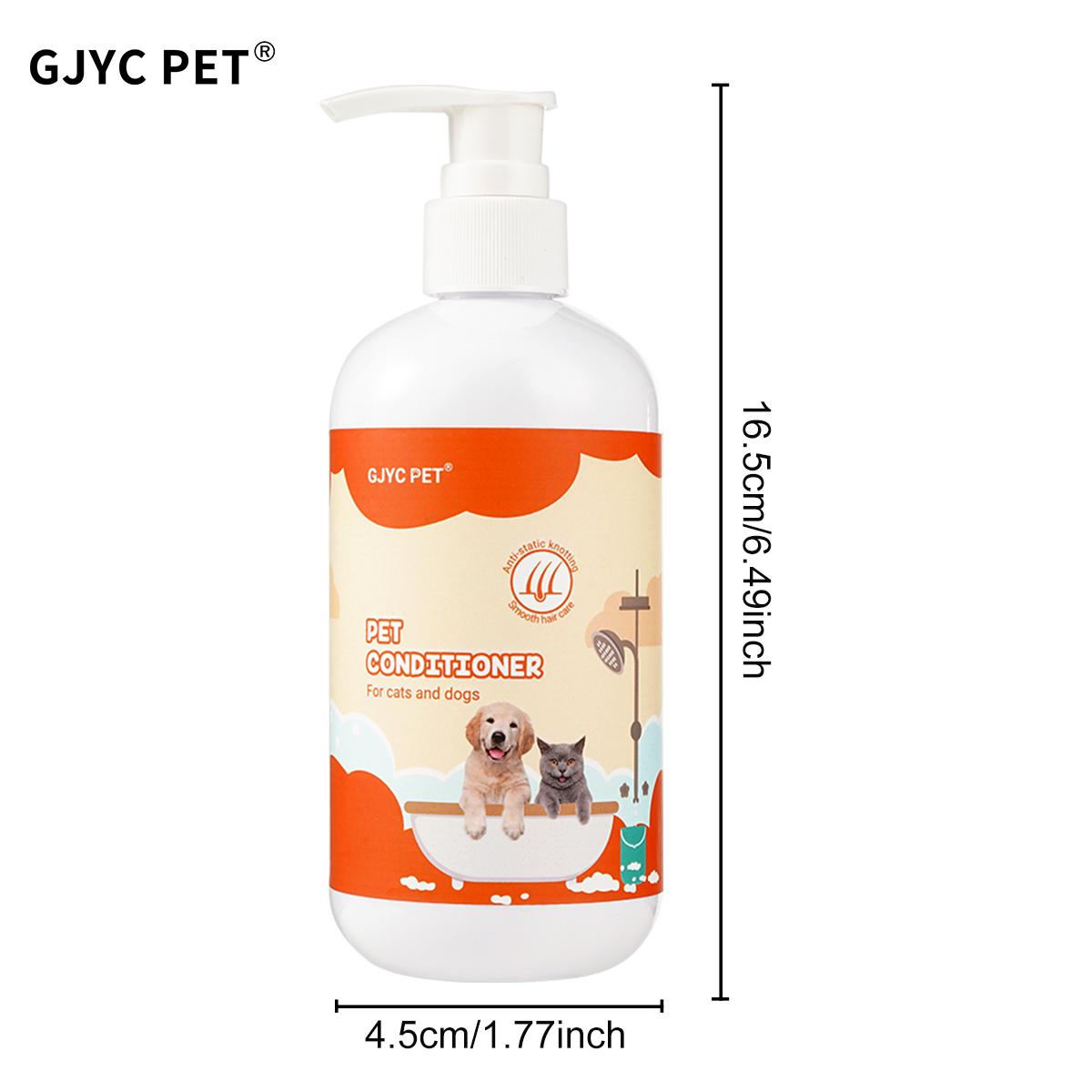 

GJYC PET Pet Conditioner Detangles Prevents Tangles Moisturizes Enhances Shine For Sensitive Skin Dogs Cats