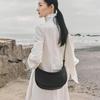 New Leather Crescent Bag Retro Niche Leather Shoulder Underarm Bag Women's Versatile Messenger Bag