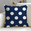 Fine herringbone pattern Cushion Cover Soft  EasyWash Pillow Case  Versatile for Couch Bed Travel and Office