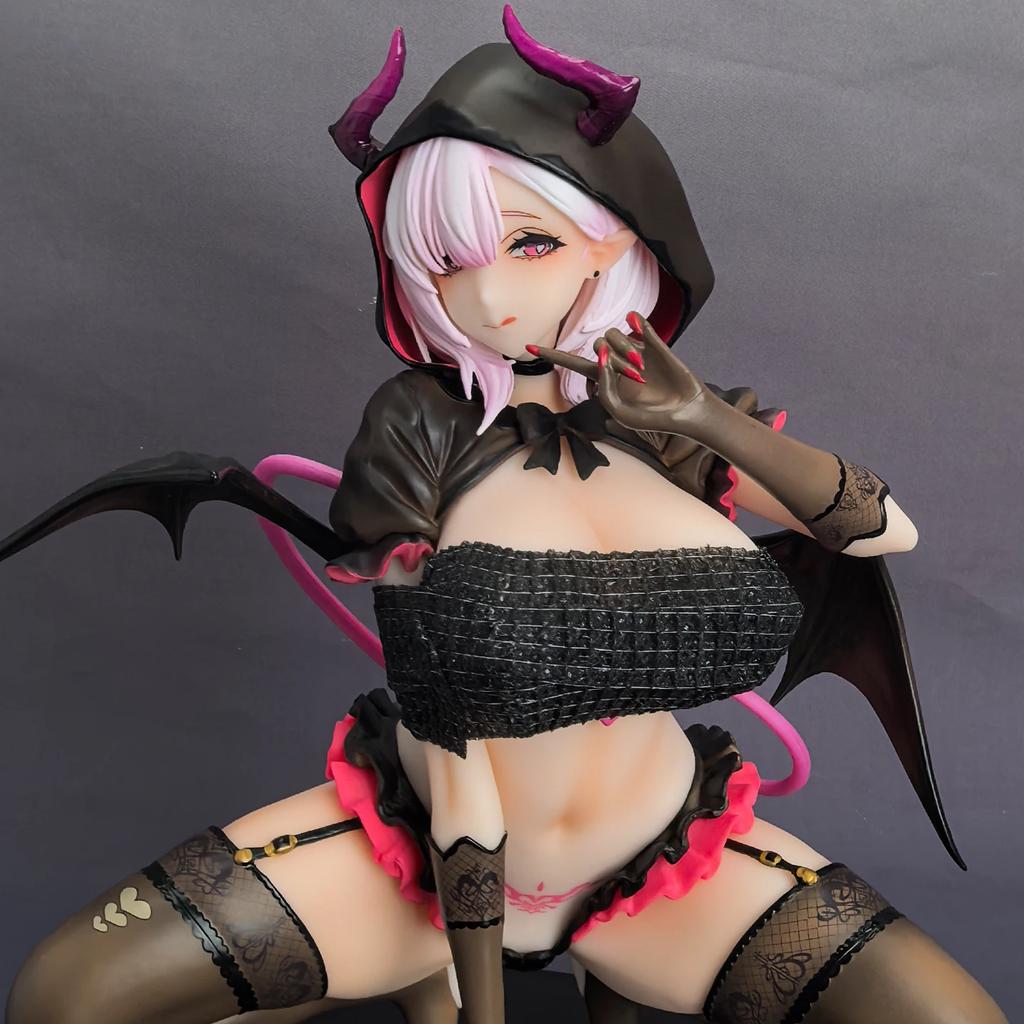 20CM Succubus Sister Tina Sexy Girl PVC Action Figure Native 18 ± for Adult Collectible Model Halloween Christmas Gift Toy