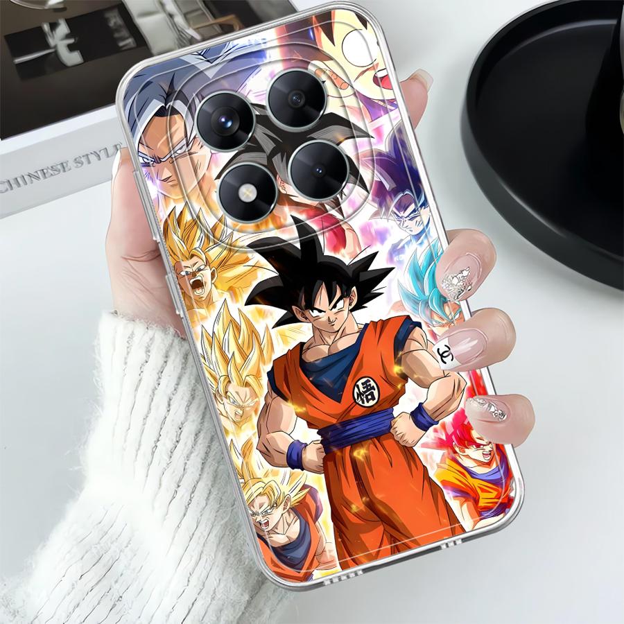 Soft Phone Cover Case for Xiaomi Redmi Note 14 Pro Plus A4 10S 14C 12 Note 13 11 9 10 13C 12S 11S Dragon Ball Cool Popular