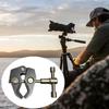 Aluminum Clamp With Double Ball Head Clamp 1/4inch Threaded Video Mount for Action Camera Monitor LED Light Accessories