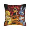 FNAFs Pillowcases Horror Game Morden Pillow Case For Living Room Chair Comfy Pillow Cover