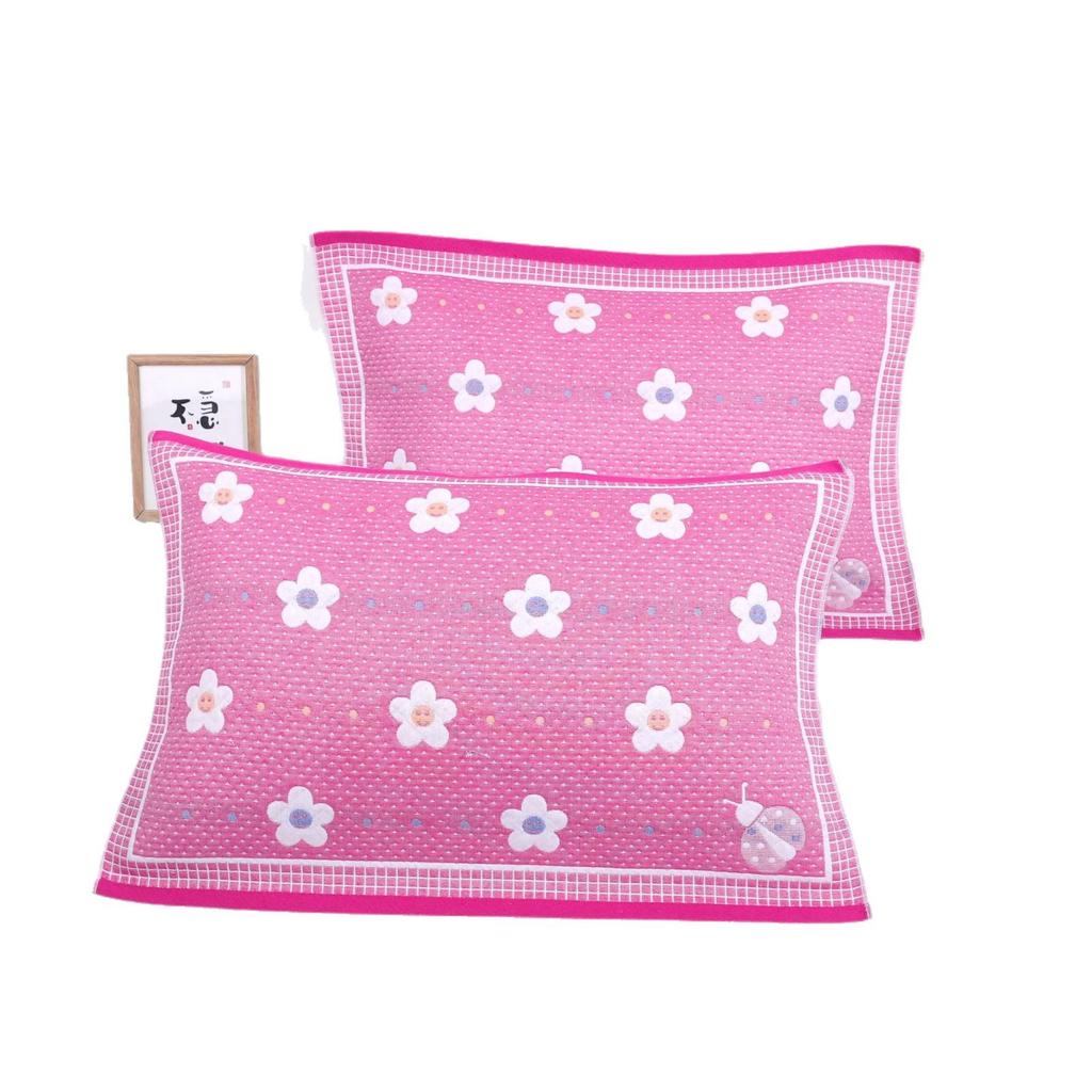 Soft Cotton Gauze Pillow Towel - Breathable, Sweat-Absorbing, and Stain-Proof for Comfortable Home Use