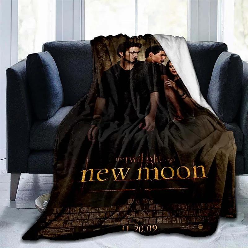 Twilight 3D printed blanket children's warm blanket soft and comfortable home travel portable blanket birthday gift blankets