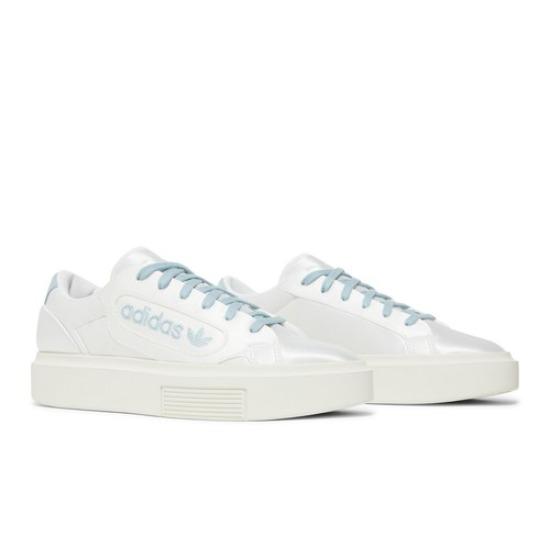 Adidas Женские Sleek Super Cloud Белый Серебристый Женские EG6770 EU 37 белый