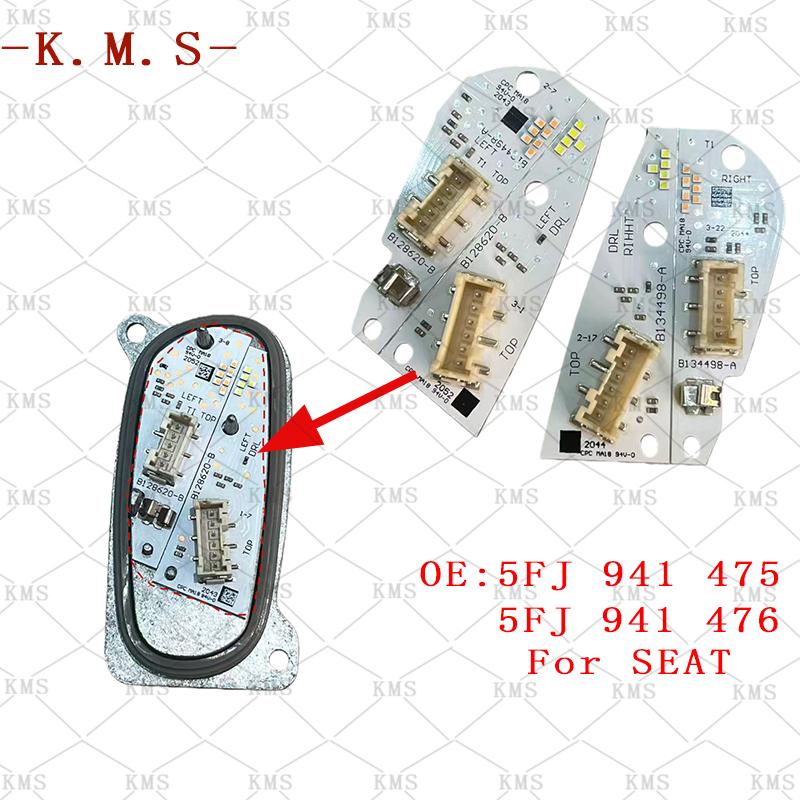 Suitable for SEAT LED Modules 5FJ941475 and 5FJ941476 Daytime Running Light and Turn Signal Light Source Boards.
