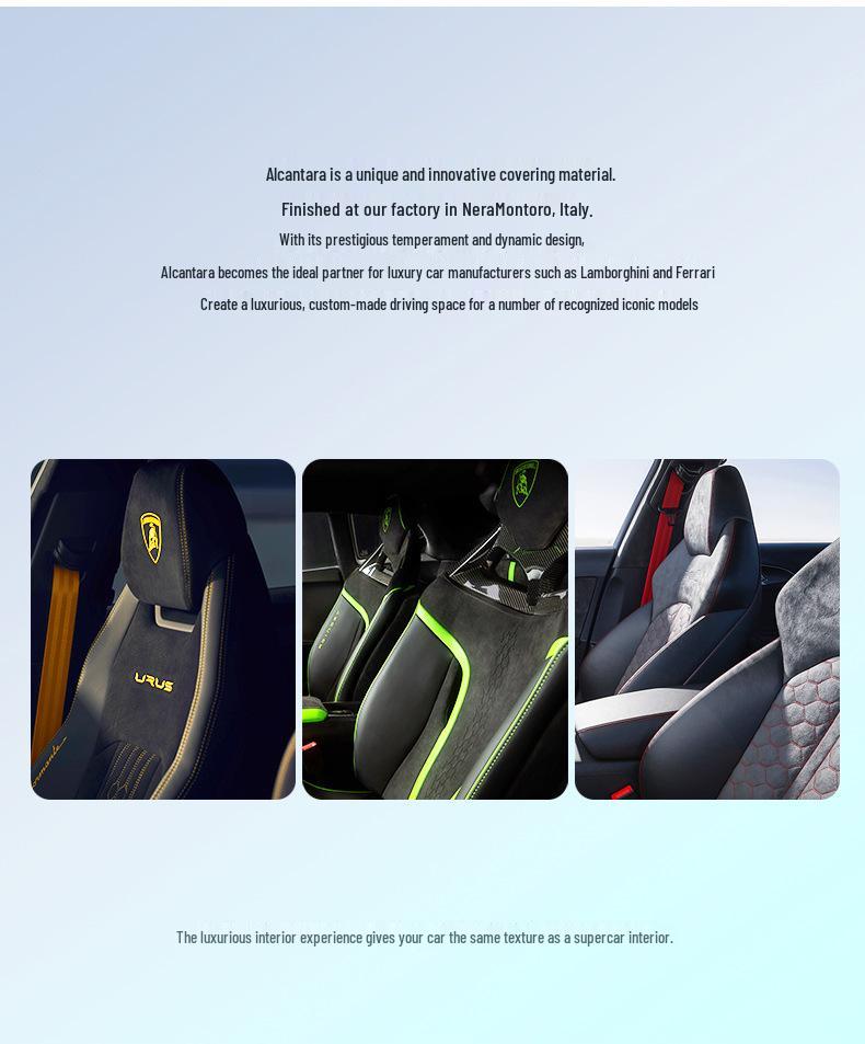 Tesla Model 3 Alcantara Suede Instrument Panel Trim for Interior Modification