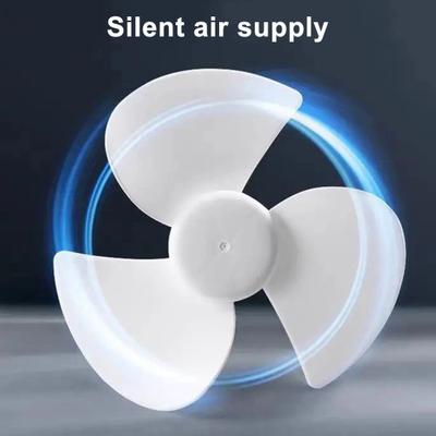 Mini Fan 5W E27 Ceiling Fan Silent Air Circulation Low Noise Energy Saving Ventilation Indoor Cooling Fan for Bedroom Study Small Spaces