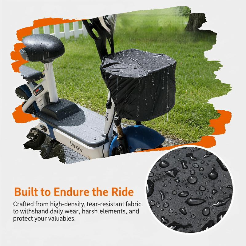 Waterproof Bicycle Front Basket Liner Rain Cover,Bike Basket Cover Basket Liner For Tricycles Motorcycles Mountain Bikes