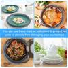 96 Pcs Felt Plate Dividers Set 3 Sizes Round Felt Plate Protectors Reusable Dish Storage Pads Multipurpose Soft Plate Separators
