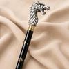 Silver Dragon Head Walking Cane Handmade Wooden Walking Stick Victorian Gift for Him Collectible Decor