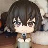 Stray Bungou Dogs Anime Figure - Nakajima Atsushi  Dazai Osamu Q Version Action Figures 10Cm Pvc Collectible Toys