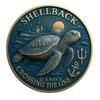 U.S. Navy Shellback Crossing The Line Challenge Coin Navy Souvenir Military Commemorative Coin for Veterans Sailors