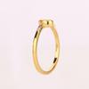 925 Sterling Silver Ring White Topaz Oval 5x3mm Pink Sapphire Ruby Multi Gem Rhodium or Yellow Gold Plated Women Jewelry
