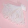 Valentine's Day 3D Ruffled Mesh Lace Flower Bouquet Wrap