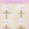 Plush Rabbit Soft Toy With Pp Cotton Filling For Decor And Gifts Doll Keychain
