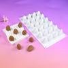 Silicone Fruit Peach Mold for Almond Mousse Cake Baking Flexible Nonstick Pan Home Kitchen Dessert Decoration