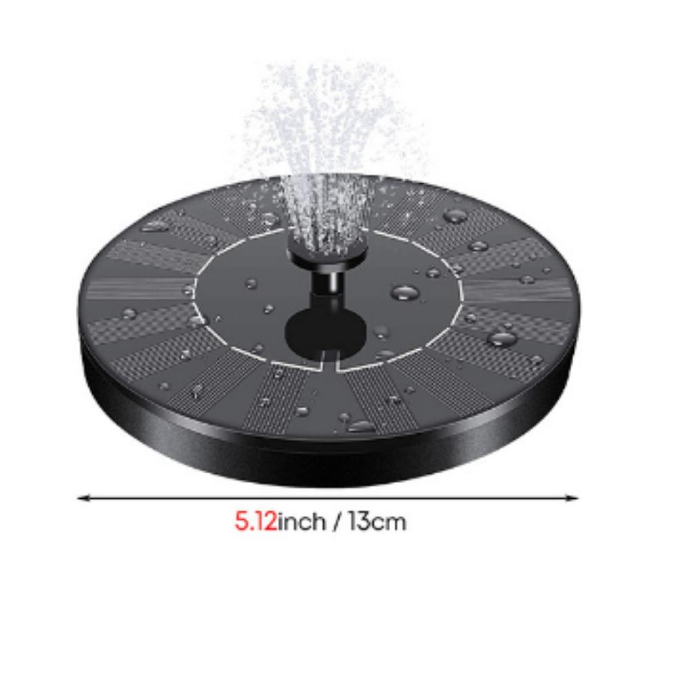 

Круглый солнечный фонтан, открытый бассейн, плавающий фонтан, электрический фонтан для хранения с подсветкой, фонтан для птичьей ванны, водяной насос, украшение сада