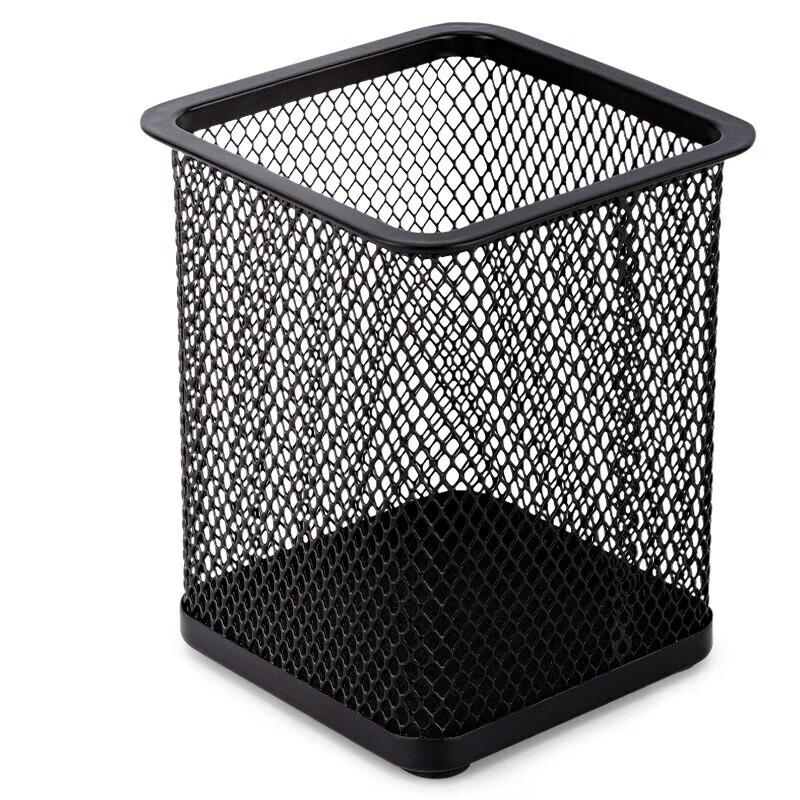 Deli Square Mesh Pen Holder