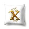 Polyester Pillow Case Car Decoration Home 26 English Letters Printed Car Waist Cushion Pillow Case