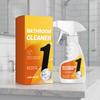 Bathroom Cleaner 120ml Spray Bottle Suitable for Faucets Sink Glass Tiles Removes Soap Scum and Hard Water Stains
