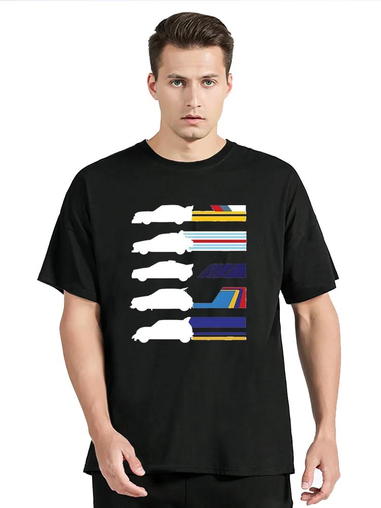 Gruppe B Rallye Klasse 1986 Herren T-Shirt Mode Lässig Hip Hop Rundhals Auto Rallye T-Shirt Baumwolle T-Shirts Oberteile