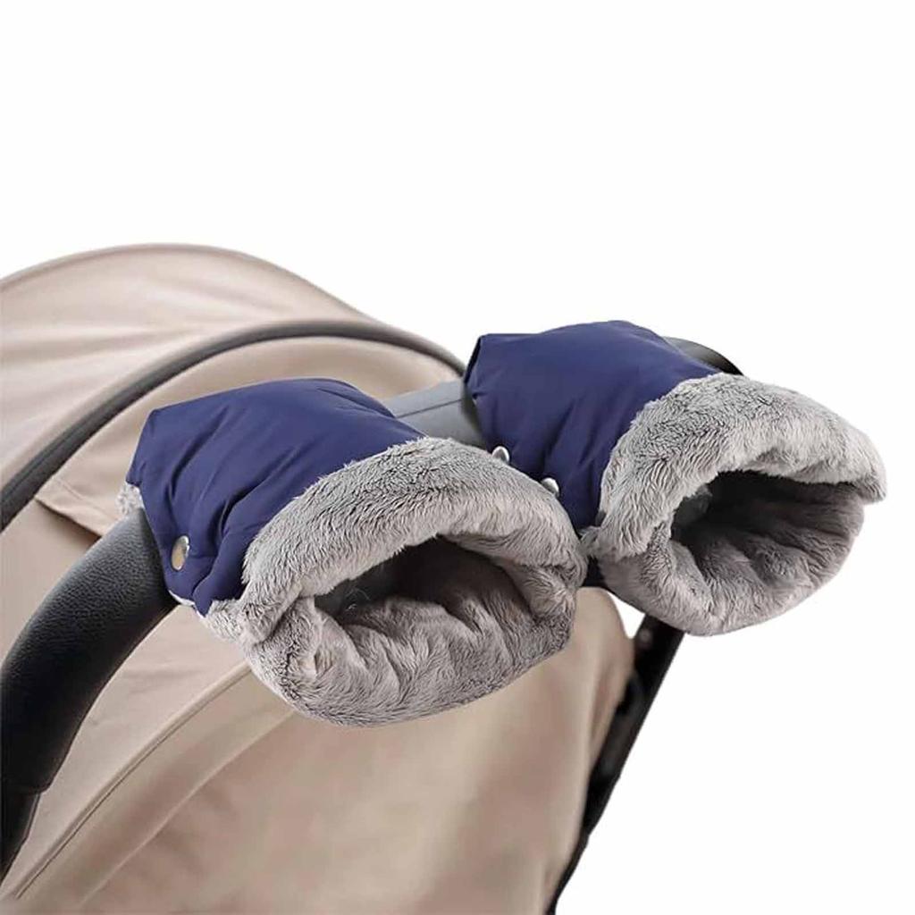 Kinderwagen-Handabdeckungen und winddichte Handschuhe, frostfester Kinderwagen-Handlaufschutz, warme Winterabdeckung für Spaziergänge im Freien