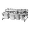 Handun 1/9 Gastronorm Stainless Steel Pan Rack Set