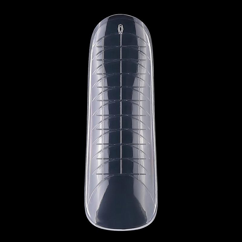 120-Piece Crystal Nail Extension Kit with Scale Molds, No Paper Tray Model 22#