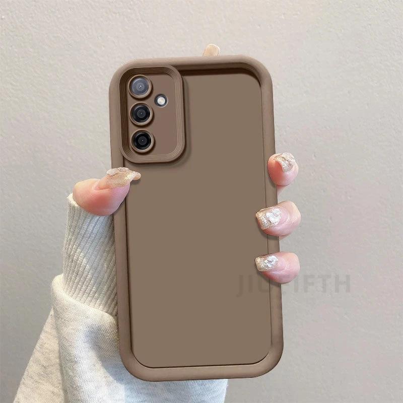 For Samsung Galaxy A56 case F16 A26 A36 M16 A16 5G phone cases protection shockproof matte skin feel back cover coque carcase