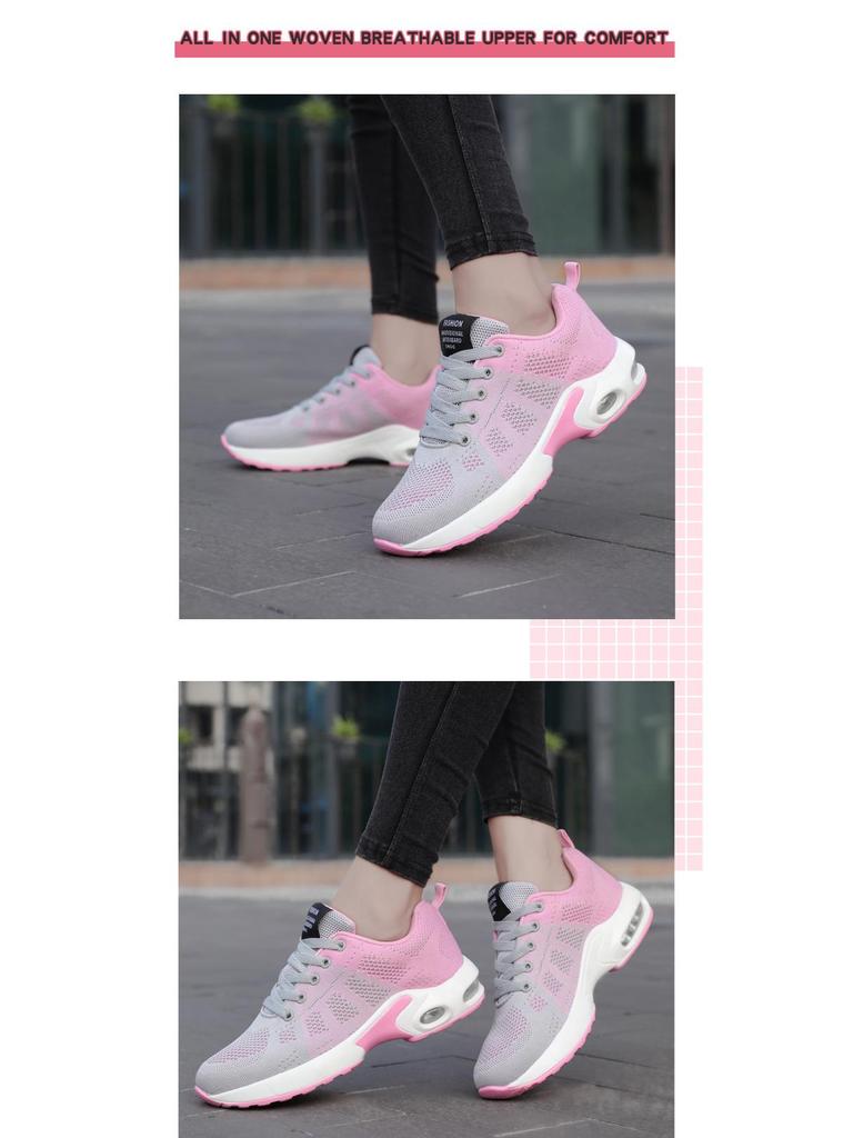 2025 Women's Plus Size Fashion Sneakers with Soft Sole & Air Cushion
