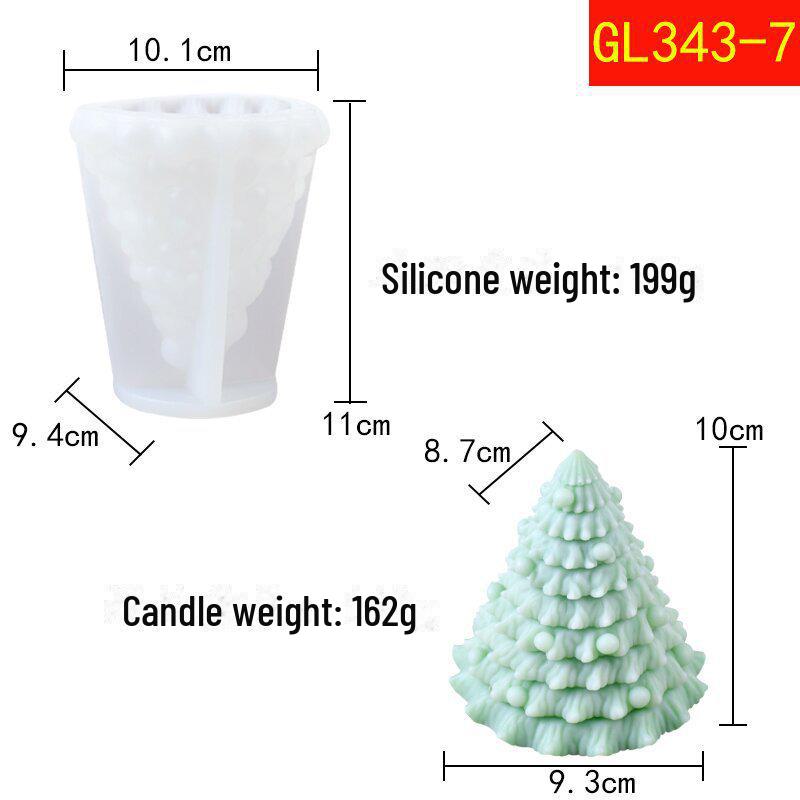 

Форма для ароматерапевтической свечи Chou Kai Pine Cone - Серия подарков своими руками на рождественскую елку